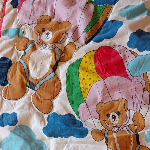 Baby steppdecke mehrfarbig - mehrfarbig, mit
