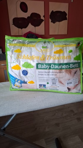 Aro baby daunen - bett, 80x80