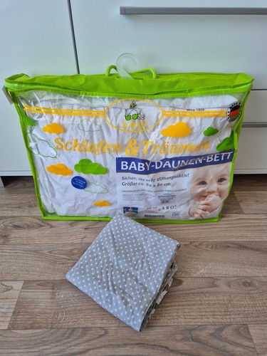 Babydecke baltica daune 80x80 - babydecke,