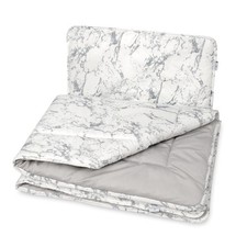 Bettdecke und Kissen Samt